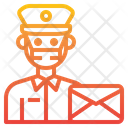 پیش‌نمایش فایل postman-3435999 از پک آواتار شغل مرد با ماسک