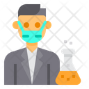 پیش‌نمایش فایل chemist-3435922 از پک آواتار شغل مرد با ماسک