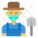 پیش‌نمایش فایل farmer-3435930 از پک آواتار شغل مرد با ماسک