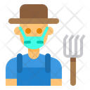 پیش‌نمایش فایل farmer-3435931 از پک آواتار شغل مرد با ماسک