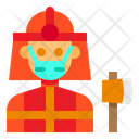 پیش‌نمایش فایل fireman-3435932 از پک آواتار شغل مرد با ماسک