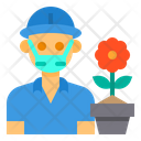 پیش‌نمایش فایل gardener-3435935 از پک آواتار شغل مرد با ماسک