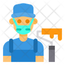 پیش‌نمایش فایل painter-3435945 از پک آواتار شغل مرد با ماسک