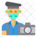 پیش‌نمایش فایل photographer-3435947 از پک آواتار شغل مرد با ماسک