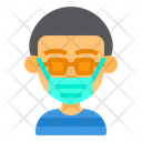 پیش‌نمایش فایل boy-wear-surgical-mask-3436287 از پک آواتار کودکان با ماسک