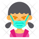 پیش‌نمایش فایل girl-wear-medical-mask-3436298 از پک آواتار کودکان با ماسک