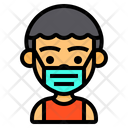 پیش‌نمایش فایل boy-wear-medical-mask-3436098 از پک آواتار کودکان با ماسک