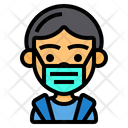 پیش‌نمایش فایل boy-wearing-medical-mask-3436103 از پک آواتار کودکان با ماسک