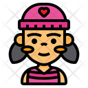پیش‌نمایش فایل girl-3642001 از پک آواتار کودکان ۲