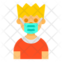 پیش‌نمایش فایل boy-with-mask-3685784 از پک آواتار کودکان با ماسک پزشکی