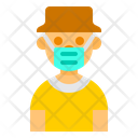 پیش‌نمایش فایل happy-boy-with-mask-3685785 از پک آواتار کودکان با ماسک پزشکی