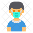 پیش‌نمایش فایل nerd-boy-with-mask-3685792 از پک آواتار کودکان با ماسک پزشکی