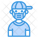 پیش‌نمایش فایل sport-boy-with-mask-3685514 از پک آواتار کودکان با ماسک پزشکی