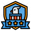 پیش‌نمایش فایل eagle-badge-3744234 از پک چهارم ژوئیه (روز استقلال آمریکا)