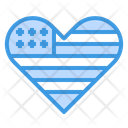 پیش‌نمایش فایل heart-flag-3744185 از پک چهارم ژوئیه (روز استقلال آمریکا)
