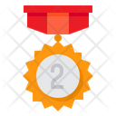 پیش‌نمایش فایل second-medal-4029266 از پک پاداش‌ها و نشان‌ها