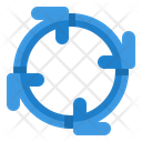 پیش‌نمایش فایل loop-arrow-4028779 از پک فلش‌ها