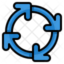 پیش‌نمایش فایل loop-arrow-4028729 از پک فلش‌ها