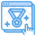 پیش‌نمایش فایل online-medal-4084908 از پک سئو و وب