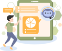 پیش‌نمایش فایل human-consulting-with-ai-robot-9295550 از پک هوش مصنوعی