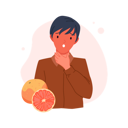 پیش‌نمایش فایل allergic-to-citrus-9167039 از پک آلرژی‌های متنوع
