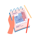 پیش‌نمایش فایل making-schedule-9190543 از پک یادداشت ها
