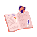 پیش‌نمایش فایل writing-in-diary-9190542 از پک یادداشت ها