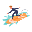 پیش‌نمایش فایل male-riding-surfboard-in-ocean-9190875 از پک موج سواری