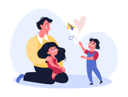 پیش‌نمایش فایل father-playing-with-daughter-9190245 از پک روز پدر