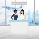 پیش‌نمایش فایل international-airport-reception-9300784 از پک فرودگاه
