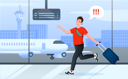 پیش‌نمایش فایل man-late-for-boarding-9300786 از پک فرودگاه