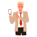 پیش‌نمایش فایل businessman-pointing-mobile-9300742 از پک فعالیت مرد