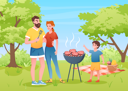 پیش‌نمایش فایل couple-cooking-steak-on-bbq-grill-9468078 از پک فعالیت افراد
