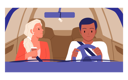 پیش‌نمایش فایل couple-having-conversation-inside-car-9468096 از پک فعالیت افراد