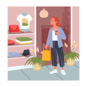 پیش‌نمایش فایل girl-shopping-for-clothes-9468092 از پک فعالیت افراد