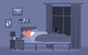 پیش‌نمایش فایل boy-comfortably-on-bed-9467455 از پک متفرقه