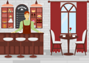 پیش‌نمایش فایل male-barista-working-at-cafe-9467470 از پک متفرقه