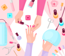 پیش‌نمایش فایل professional-nail-art-service-9467471 از پک متفرقه