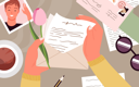پیش‌نمایش فایل wife-writing-love-letter-to-husband-9467457 از پک متفرقه