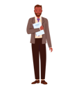پیش‌نمایش فایل african-businessman-holding-report-9465733 از پک مرد کسب‌وکار