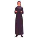 پیش‌نمایش فایل arab-business-woman-crossed-arms-9465765 از پک زن عرب کسب‌وکار