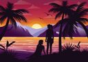 پیش‌نمایش فایل girls-on-beach-9466545 از پک متفرقه