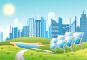 پیش‌نمایش فایل solar-panel-in-garden-9466542 از پک متفرقه