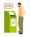 پیش‌نمایش فایل man-withdrawing-money-from-atm-9483719 از پک فعالیت افراد