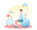 پیش‌نمایش فایل boy-exercising-with-ball-9484529 از پک متفرقه