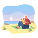 پیش‌نمایش فایل aged-couple-doing-picnic-9484270 از پک فعالیت افراد