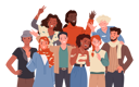 پیش‌نمایش فایل multicultural-people-9484076 از پک مفهوم محور
