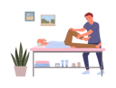 پیش‌نمایش فایل physiotherapy-session-9484070 از پک مفهوم محور