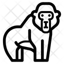 پیش‌نمایش فایل gorilla-2530459 از پک حیوانات
