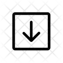 پیش‌نمایش فایل arrow-down-square-10274739 از پک رابط کاربری